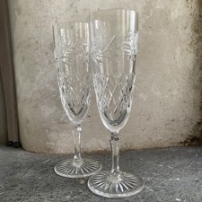 2 x Edinburgh Crystal Argyll