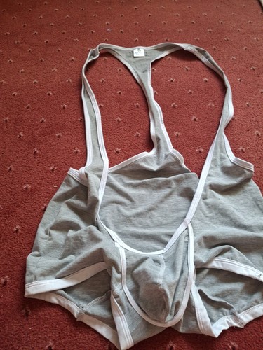 Grey wowhomme singlet with - singlet,