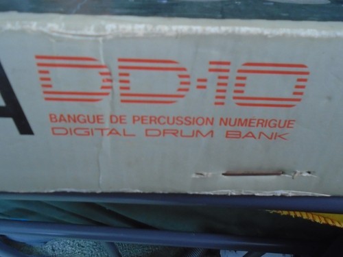 Yamaha digital drum bank - dd-10,