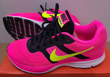Womens Nike Air Pegasus+ 30 Size 9 Pink/Volt/Black Running Shoes Sneakers