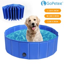 S/M/L Foldable Pet Dog Cat Swimming Pool Foldable Puppy Paddling Garden Outdoor