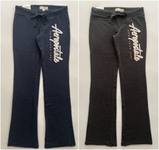 Aeropostale Aero Script Logo Womens Fit & Flare Sweat Pants Slim Fit XS S M L XL