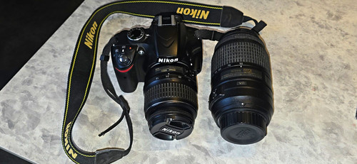 Nikon d3200 dslr twin lens - lens, kit