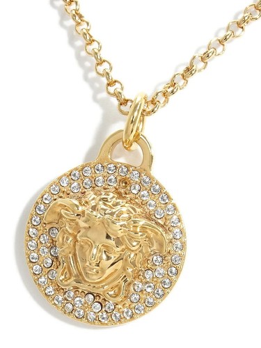 Versace medusa pendant - versace,