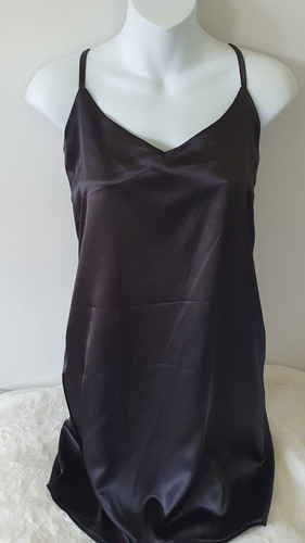Mif ltd designer black satin - black,