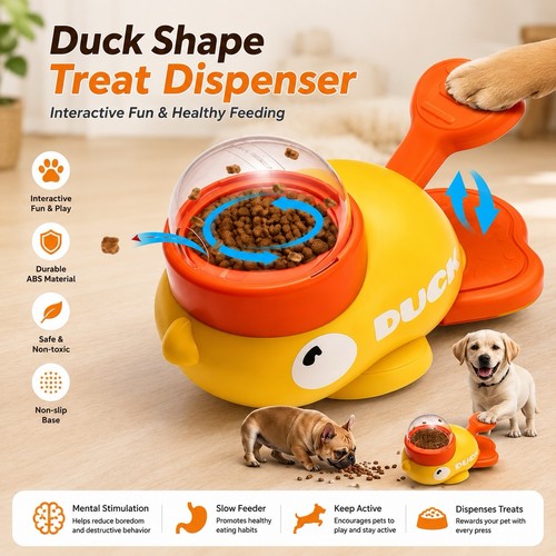 Duck shape interactive - shape, dog