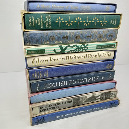 10x folio society mixed - mixed, genres