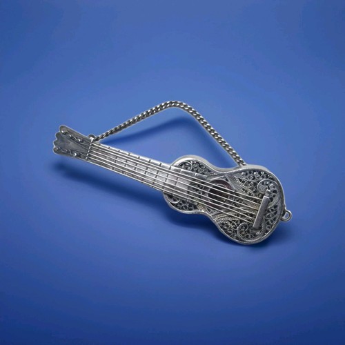 Solid silver france - silver, guitar