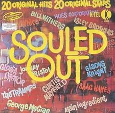 "Souled Out" Stereo Vinyl LP 20 Original Hits & Artists 1975 K-Tel NE 508