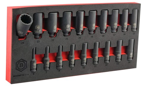 Britool hallmark 19pc - 19pc, 3/8"