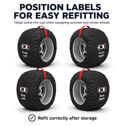 Wheel tyre storage bags - x, &