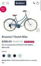Bobbin Brownie 7 Dutch Bike 26" Wheels, 40cm Frame, 7-Speed