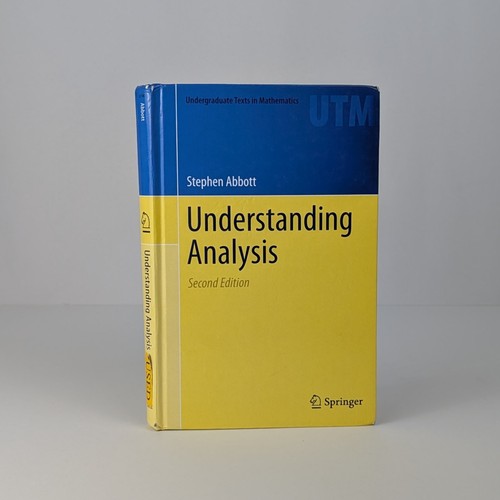 Understanding analysis 2nd - understanding,