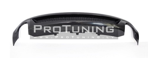 Line rear bumper diffuser - s-line,