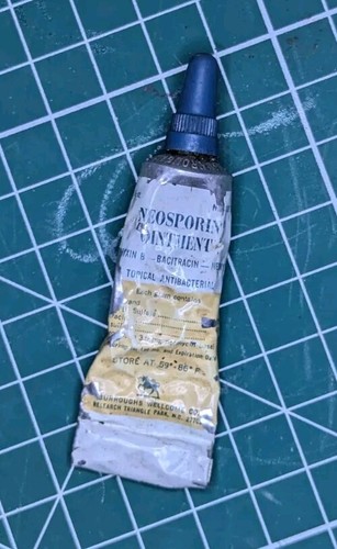 Vintage 1970s metal neosporin - vintage,