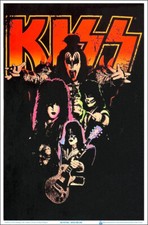 KISS Neon Blacklight Poster