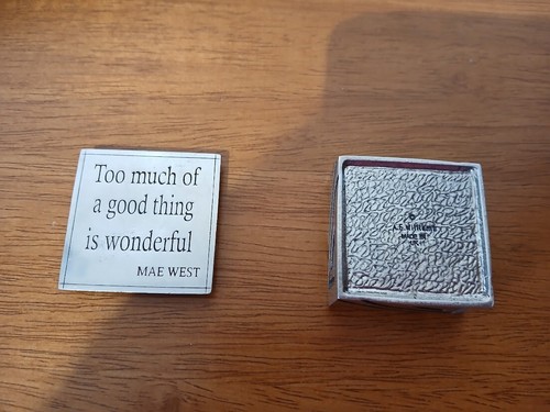 Williams pewter too - williams, “too