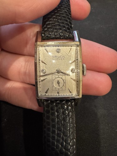 Vintage green curvex 14k - vintage, white