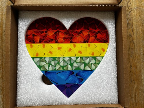Damien hirst signed butterfly - signed,