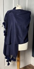 Navy  Cashmere Blend Large