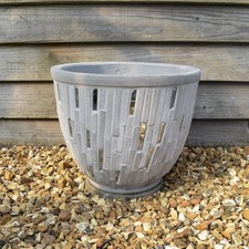 Plant Pot Stone Mirror Finish