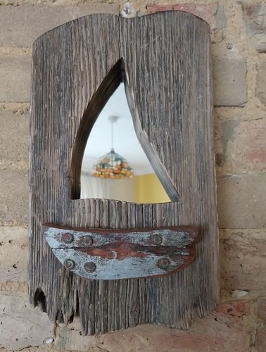 Handmade driftwood sailing - handmade,