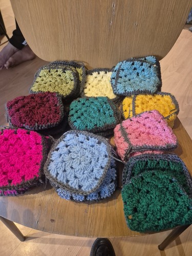 Handcrafted crocheted granny - handcrafted,