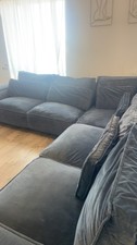 Sofa Club Velvet Charcoal Grey