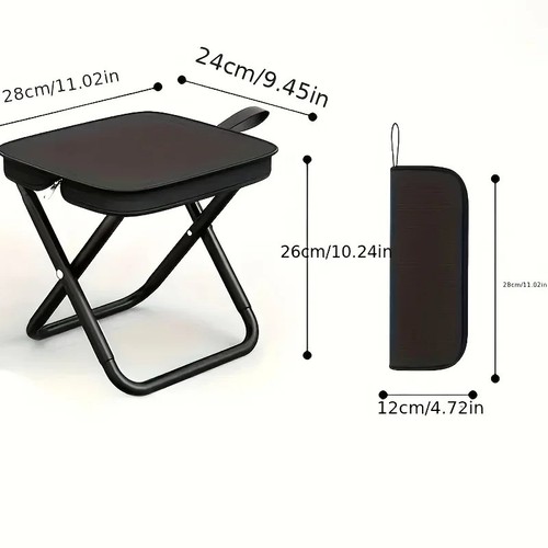 Portable folding stool chair - folding,