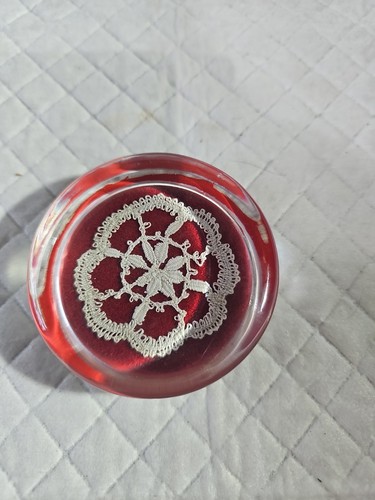 Paperweight with enclosed hand - paperweight,