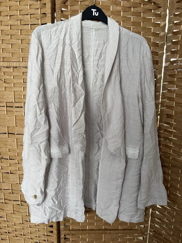Ladies beige drape - beige,
