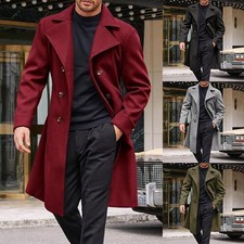 Men Double Breasted Business