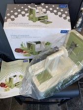 Kitchen LURCH VEGETABLE SPIRALIZER, WITH ATTACHMENTS,BOXED utensil slicer peeler