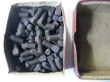 5 x Vintage 3/8" UNC x 3/4" long Square Head Bolts, BSW - Blacksmith