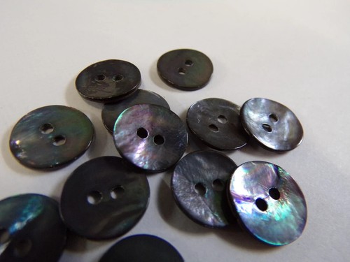 14mm mother pearl buttons - 14mm,