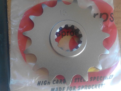 Front sprocket 15t - sprocket, fits