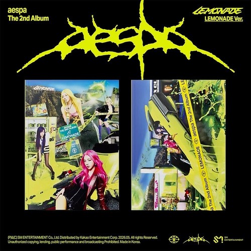Aespa lemonade 2nd album - lemonade,