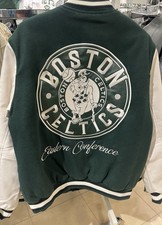 NBA  Boston Celtics Men’s Varsity Jacket Sizes UK Size XS-2XL