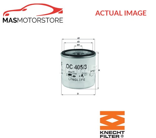 Engine oil filter knecht - engine,