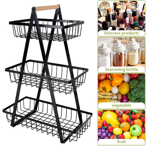 Tier fruit basket - 3, handle