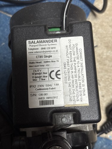 Salamander ct85 single pumped - ct85,