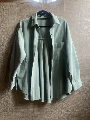 Zara cord velvet jacket shirt - zara,