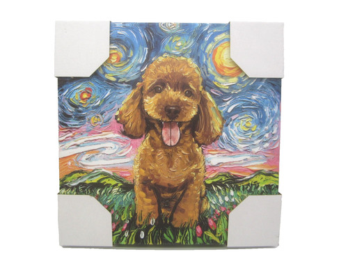 Poodle apricot van gogh - apricot,