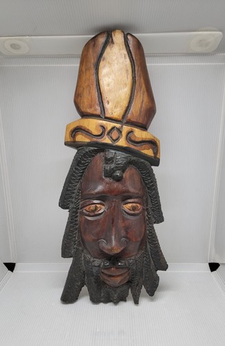 Hand carved wooden folk - folk, wall