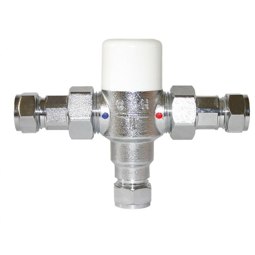 Tower 15mm thermostatic inline - tower,
