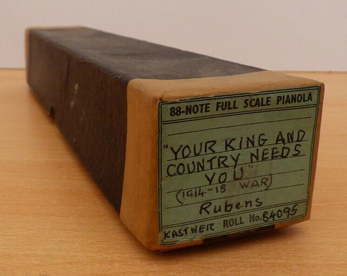 Antique piano pianola - antique, roll