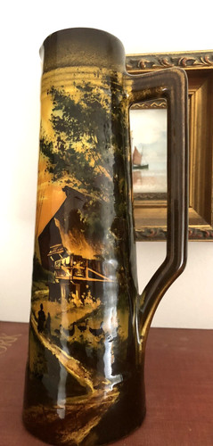 Antique schramberg vase - antique,