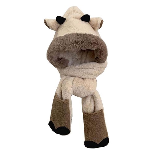 Cute ear hat gloves scarf - ear,