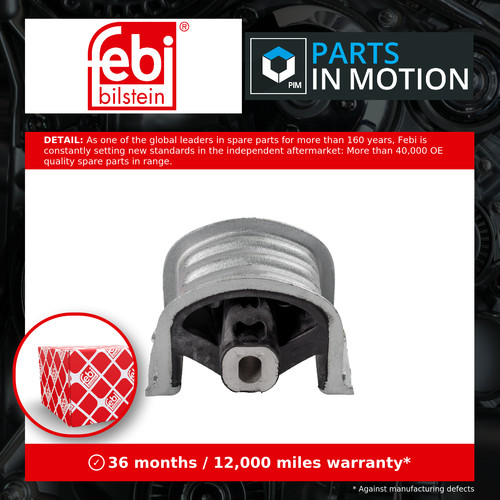 Engine mount front 46457 febi - front,