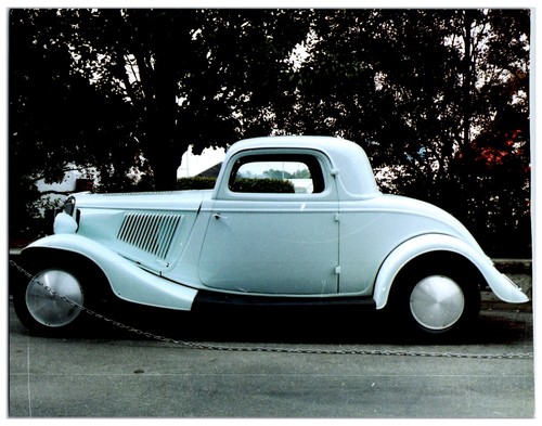 1934 ford coupe custom - ford, rod